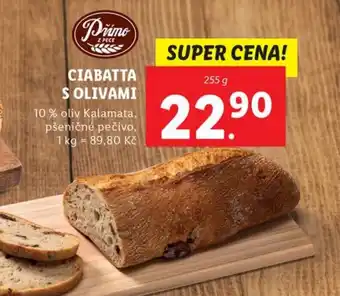 Lidl CIABATTA S OLIVAMI nabídka