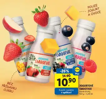 Lidl JOGURTOVÉ SMOOTHIE nabídka