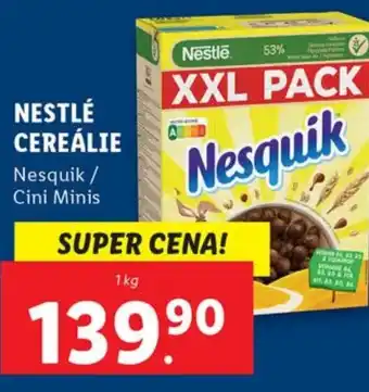 Lidl NESTLÉ CEREÁLIE nabídka