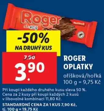 Lidl ROGER OPLATKY nabídka