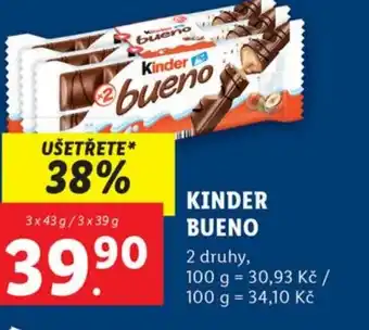 Lidl KINDER BUENO nabídka