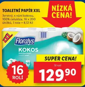 Lidl TOALETNÍ PAPÍR XXL nabídka