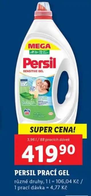 Lidl PERSIL PRACÍ GEL nabídka