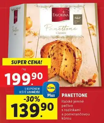 Lidl Panettone, 1 kg nabídka