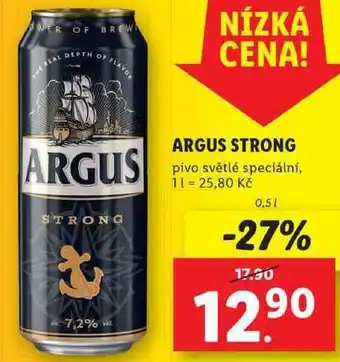 Lidl Argus strong, 0,5 l nabídka