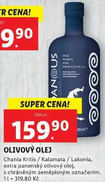 Lidl Olivový olej, 500 ml nabídka