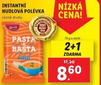 Lidl INSTANTNÍ NUDLOVÁ POLÉVKA nabídka