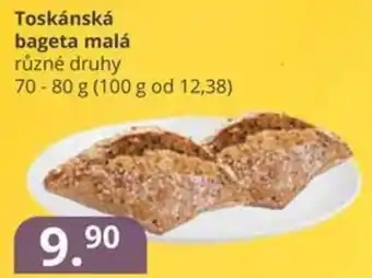 Potraviny CZ Toskánská bageta malá nabídka