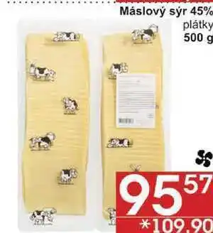 Jip Máslový sýr 45% plátky, 500 g nabídka