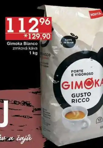 Jip Gimoka bianco zrnková káva, 1 kg nabídka
