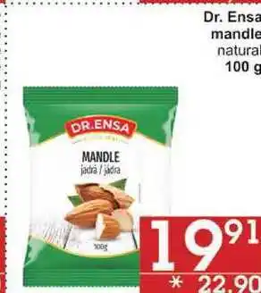 Jip Dr. ensa mandle natural, 100 g nabídka