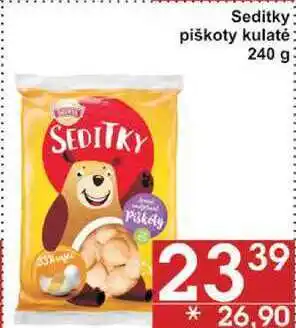 Jip Seditky piškoty kulaté, 240 g nabídka
