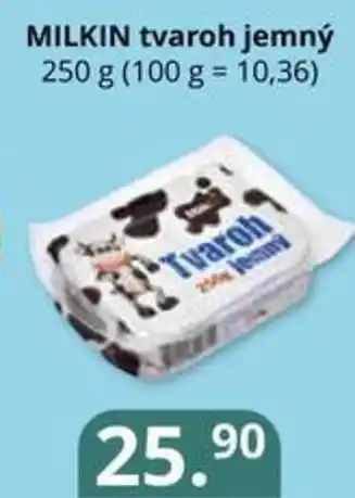 Potraviny CZ MILKIN tvaroh jemný nabídka