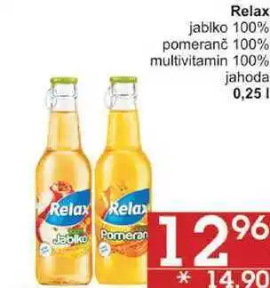 Jip Relax jablko 100%, 0,25 l nabídka