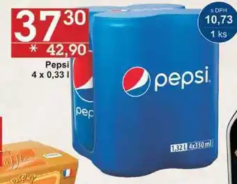 Jip Pepsi 4 x 0,33 l nabídka