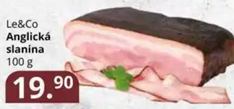 Le&Co Anglická slanina 100 g