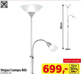 Asko Stojací lampa Bill nabídka