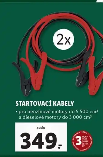 STARTOVACÍ KABELY