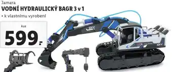 Jamara VODNÍ HYDRAULICKÝ BAGR 3 v 1