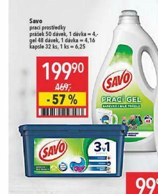 Globus Savo prací prostředek nabídka