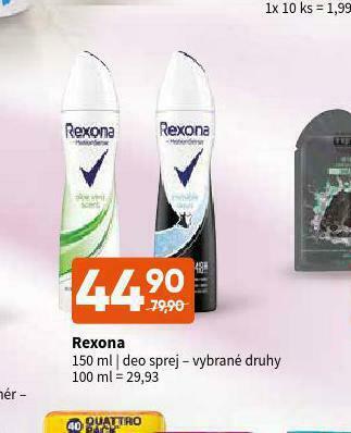 Terno Rexona deo sprej nabídka