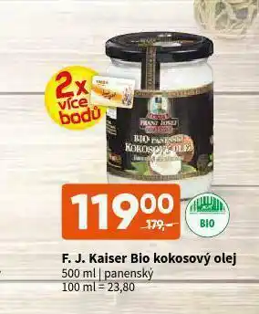 Terno F.j.kaiser bio kokosový olej nabídka