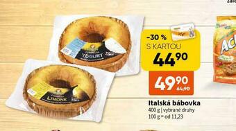 Terno Italská bábovka nabídka