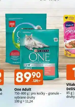 Terno Purina one adult pro kočky nabídka