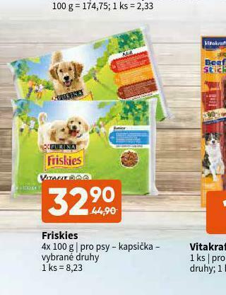 Terno Friskies kapsičky pro psy nabídka