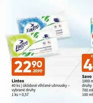 Terno Lintei úklidové vlhčené ubrousky nabídka
