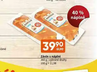 Terno Závin s náplní nabídka