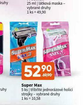 Terno Super max jednorázové holicí strojky nabídka