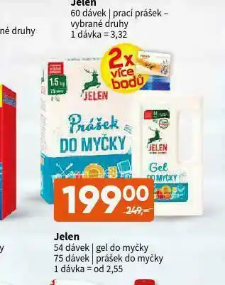 Terno Jelen prášek do myčky nabídka