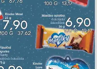 Jip Marilka oplatky čokoláda lískooříšek 36 g nabídka