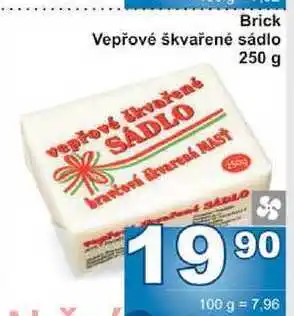 Jip Brick vepřové škvařené sádlo 250 g nabídka