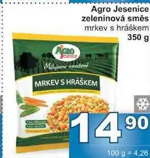 Jip Agro jesenice zeleninová směs mrkev s hráškem 350 g nabídka
