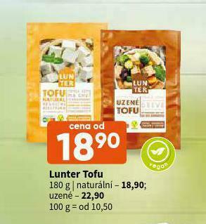 Terno Lunter tofu nabídka