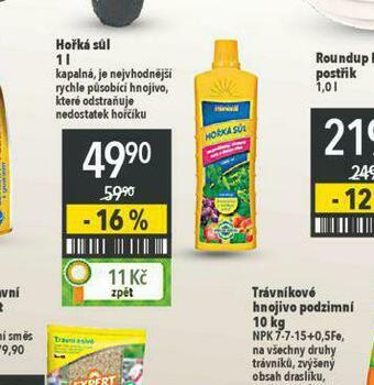 Globus Hořká sůl nabídka