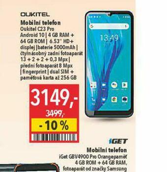 Globus Mobilní telefon oukitel nabídka