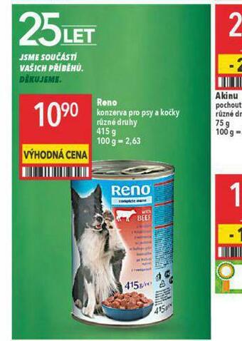 Globus Reno konzerva pro psy nabídka