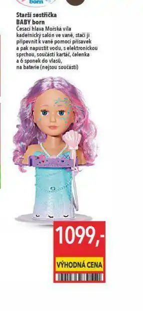 Globus Starší sestřička baby born nabídka