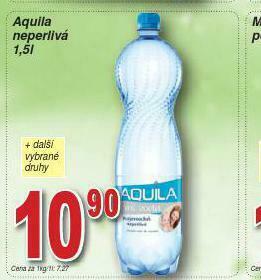 Lidl Aquila neperlivá nabídka
