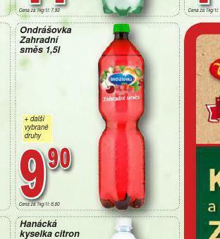 Lidl Ondrášovka zahradní směs nabídka