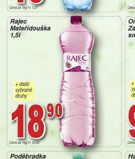 Lidl Rajec mateřídouška nabídka