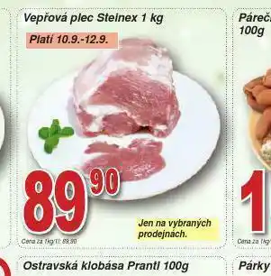 Lidl Vepřová plec steinex nabídka