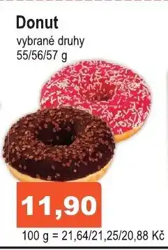 COOP DISKONT Donut nabídka