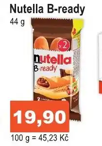 COOP DISKONT Nutella B-ready 44 g nabídka