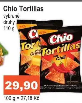 COOP DISKONT Chio Tortillas nabídka