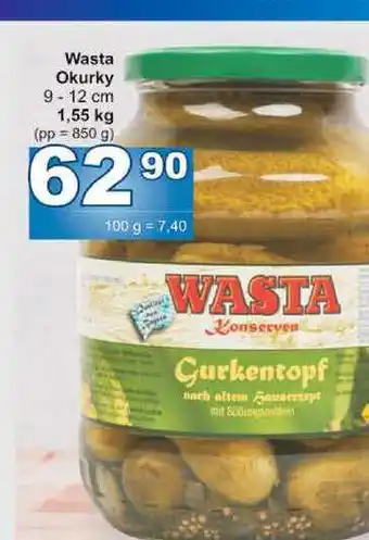Jip Wasta okurky 9-12 cm 1,55 kg nabídka
