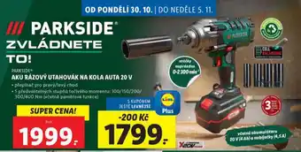 Lidl Aku rázový utahovák na kola auta nabídka